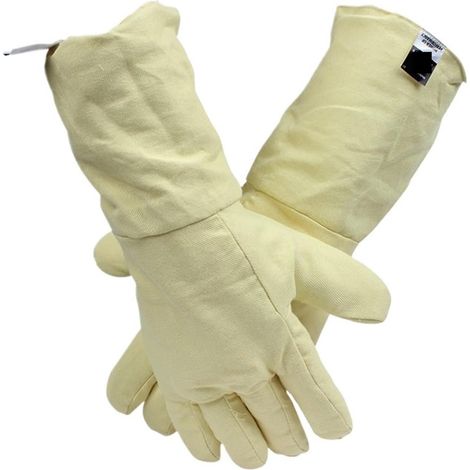 Gants résistants aux coupures et aux Hautes températures (450 °C), isolants Thermiques et résistants aux coupures. (1/2)