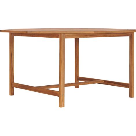 Table de jardin-Table à Manger-Table d'extérieur 150x150x75 cm Bois de teck solide 767226 (1/5)