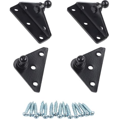 de fixation à rotule de 10 mm pour vérins à gaz Supports