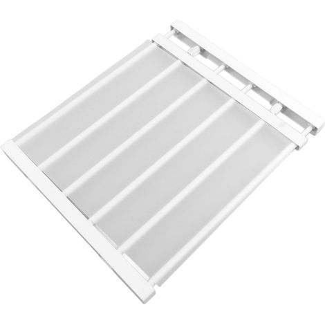 Spannstangenregal, längenverstellbar, platzsparend, ausziehbar, nagelfrei, für Kleiderschränke, Breite 16,5 Zoll, Länge 50-80 cm / 19,7-31,5 Zoll (1/5)