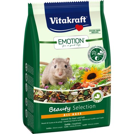 Vitakraft Emotion Beauty All Ages, Gerbilfutter - 300g