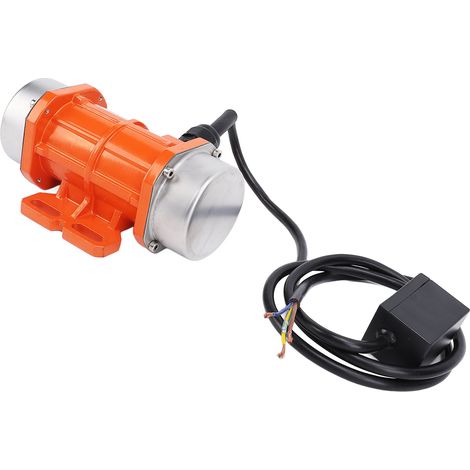 Moteur vibrant pour béton 3000 tr/min 50 Hz, indice de protection IP65, pour tables vibrantes, tamiseuses et mélangeurs, 60 W, 38 kg, 0,28 A (1/5)