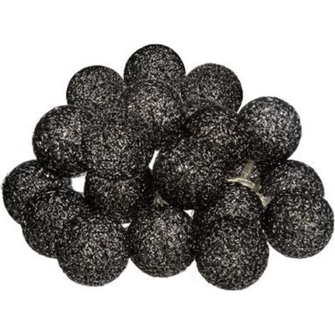 Guirlande Lumineuse à Led "20 Boules" Noir (1/2)