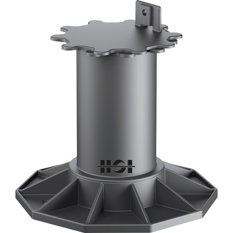 HSI Terra Classic Stelzlager 13 - 19,8 cm verstellbar Kunststoff schwarz