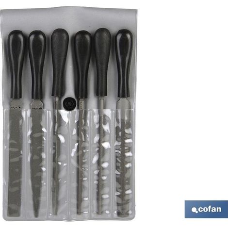 Juego De Limas Para Llaves 6 Uds. 100 mm