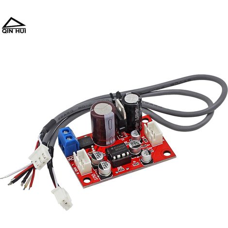Preamplifier board, DIY 12V AC/DC audio signal amplification module, adjustable amplifier (1/4)