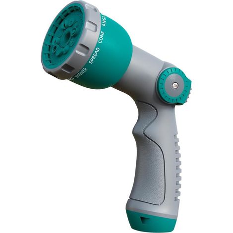 Pistolet haute pression turbo – 10 modes de pulvérisation – Commande pouce – Pour voiture et jardin – Vert (1/5)