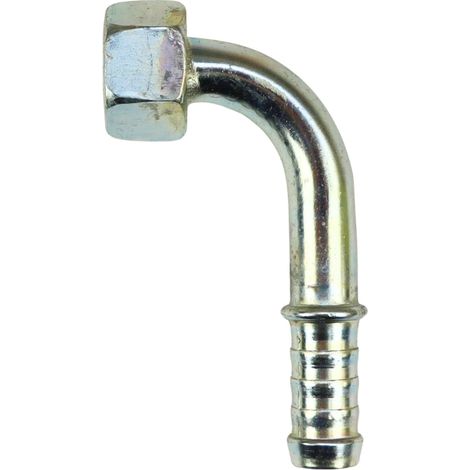 Gebogenes Rohrende, Innengewinde 90 DN13 M22x1,5 für Schlauch 14–15 mm 8040.90.1300 Winkel-Schlauchverbinder (1/3)