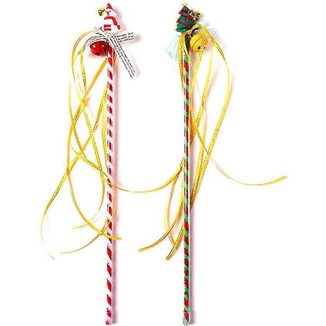 Spielzeug-Spielzeug für Katzen, Weihnachtsgeschenk, 35,5 cm langer PVC-Stab für Katzen und Kätzchen