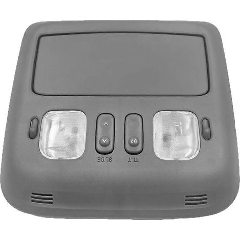 Plafonnier de console gris avec interrupteur de toit ouvrant pour Toyota Land Cruiser LC100 et Lexus LX470 (1998-2007) (1/5)