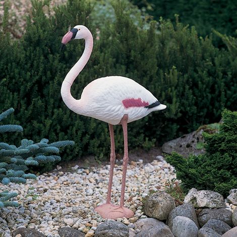 Fenicottero in resina - Altezza 88 cm - Decorazione da giardino UBBINK