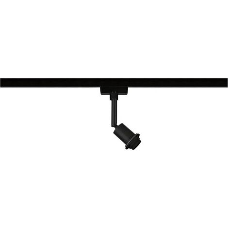 Luminaire sur rail haute tension URail E14 noir (mat) (1/5)