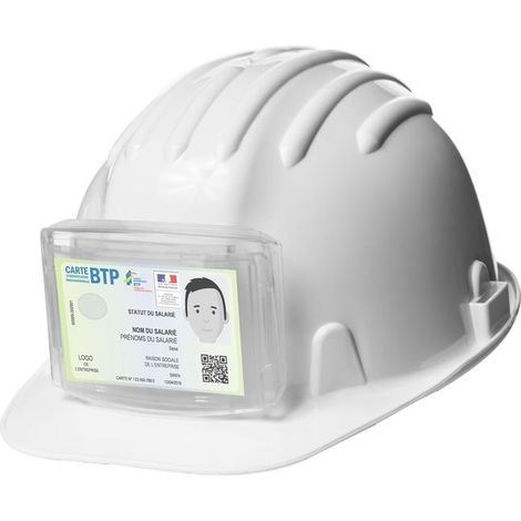 Lotto da 10 - Portabadre per casco di sicurezza