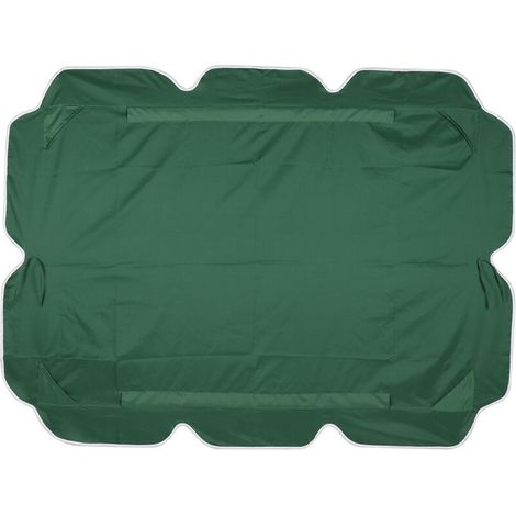 Wasserdichte Abdeckung für Gartenschaukel, Sonnenschutzdach aus 300D Oxford-Gewebe (grün) (1/5)