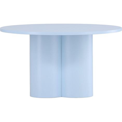 Olivia table basse Ø80 cm bleu. (1/5)