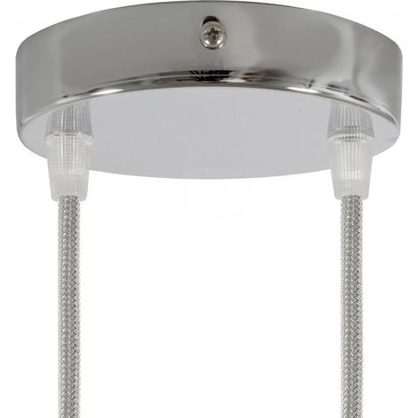 Lámpara creative-cables krm572fcr metal cromado 25x15 cm