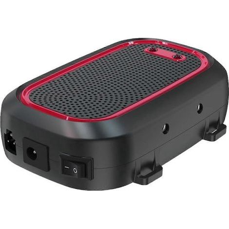 Répulsif anti-animaux à ultrasons pour voiture 12-24 V, noir et rouge (1/5)