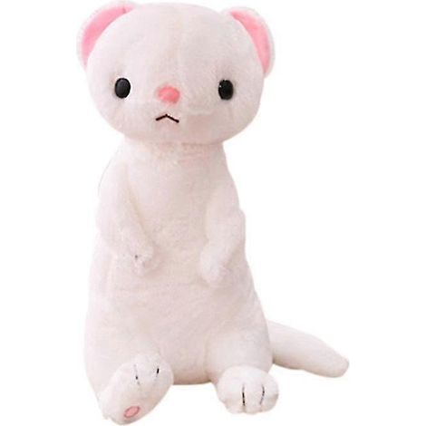 Cute pet sitting ferret toy mink plush toy doll gift (1/5)