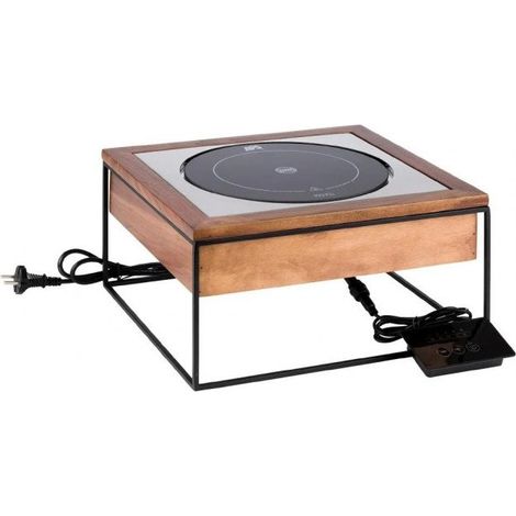 Table à induction (Ø)240 mm sur support, 900 W, 220 V - MONO