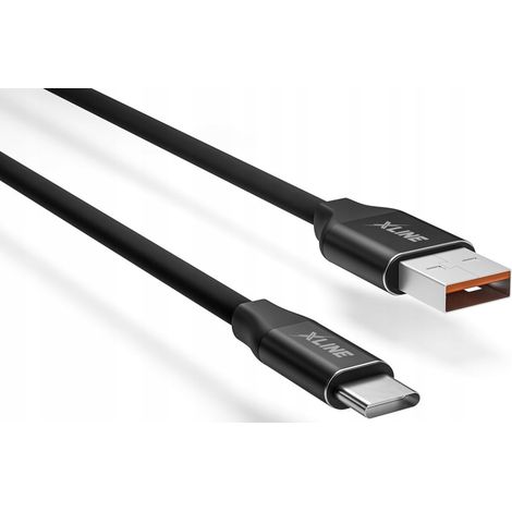 Cavo USB XLINE - USB tipo C, 3 m, nero, 1 pz. (1/5)