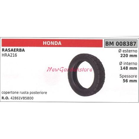 Tapa rueda trasera cortacésped HONDA HRA 216 008387