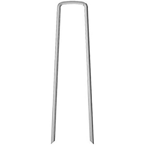 PICCHETTO PICCHETTI PER FISSAGGIO TELI PACCIAMATURA TERRENO 25743V MM 130X30 PZ 100 (25743)