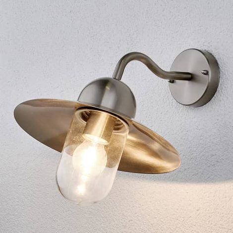 [NEUWERTIG] B-Ware Lindby Außenwandleuchte Femi Wandleuchte Wandlampe Wandlicht Leuchte Edelst459