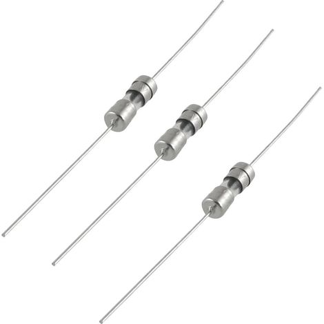 10 x 250V 1A Through Hole Axial 3.6 x 10 mm Slow Fusion Active Fuse