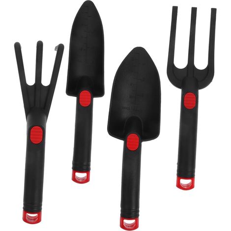 Râteau De Jardinage Ensemble Outils à Main De Jardin Pelle à Terreau Truelle De Transplantation Fournitures De Jardinage (1/5)