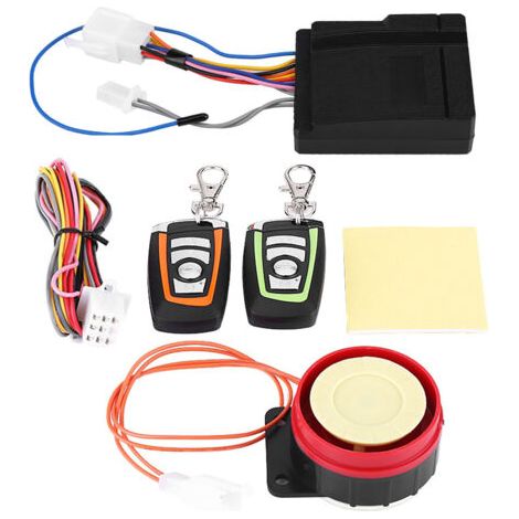 QORVA-Alarme de moto, système antivol, accessoire de mot de passe à faible consommation d'énergie pour l'extérieur