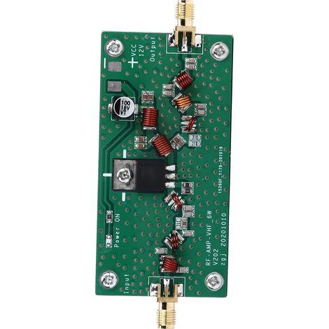 6W 12V FM-Verstärkermodul PCBA für TMA, 88-108MHz Funkplatine, Audio-Sender-Kit, Leistungsverstärker-Leiterplatte (1/5)