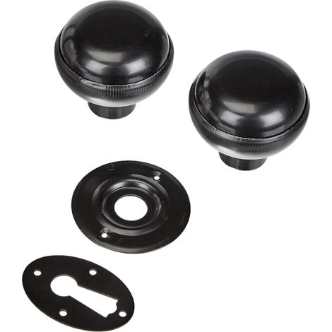 Yale Locks P405 - Pomolo per porta, colore: Nero