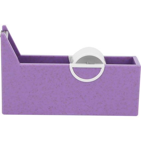 Distributeur de ruban adhésif portable pour extensions de cils, support de coupe-ruban pour bureau ou salon de coiffure, violet (1/5)