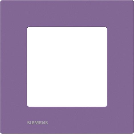 SIEMENS DELTA VIVA PLACA SIMPLE MORADA SIE007993 (1/2)