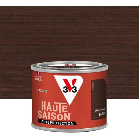 V33 Lasure V33 Haute saison 8 ans chêne foncé satiné 0.125 l
