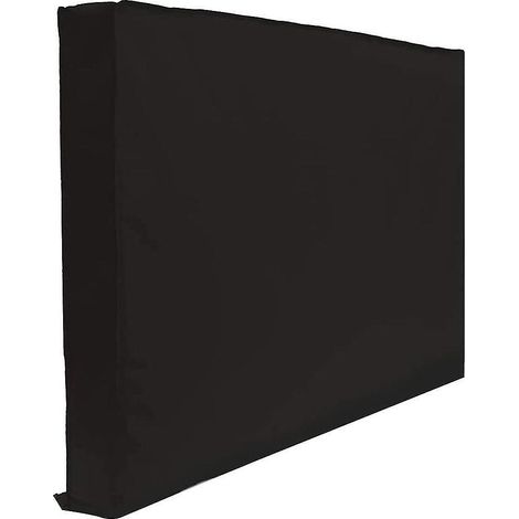 Housse de protection d'écran extérieure pour téléviseur 50-52 pouces, résistante aux intempéries, avec protection inférieure. (1/3)