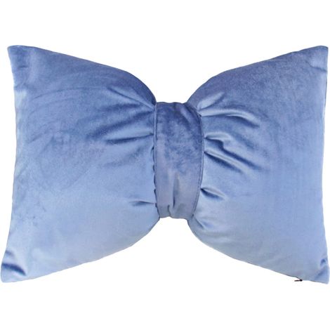 Coussin En Forme De Nœud - 11x16 Pouces - Peluche Douce - Pour Canapé Lit Voiture - Décoration Intérieure Et Automobile - 1 Pièce (1/3)