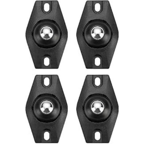 20 PCS Mini Roulette Auto-Adhésive Roulettes Pivotantes, Petite Roulette, Roulettes pour Meubles, Mini Roulette, Mini Roue Universelle Autocollante, pour Poubelles, Boîtes Rangement, Petit Meu