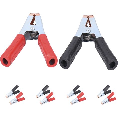 Pince de masse de soudage 500A, 5 paires connecteur de charge batterie, clip de terre à ressort avec cosse, étau de mise à la terre pour chargeur (1/5)