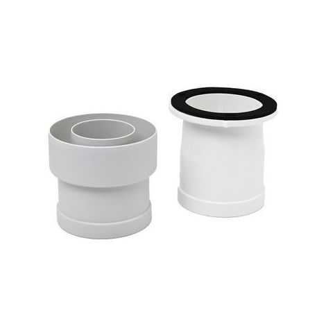 KIT SDOPPIATO SCARICO FUMI BAXI -