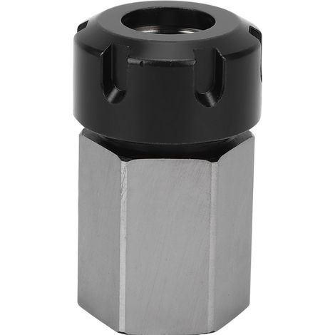 Mandrin de Tour CNC ER25/32/40 en Acier Carbone Haute Résistance avec Pince Hexagonale Argentée (1/5)