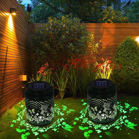 Sostituzione della luce solare da 8 cm, copertura di ricambio del pannello solare con lampadina a LED, lampada di ricambio superiore solare per luce da giardino sospesa per esterni (2 pezzi) [Classe d (1/4)