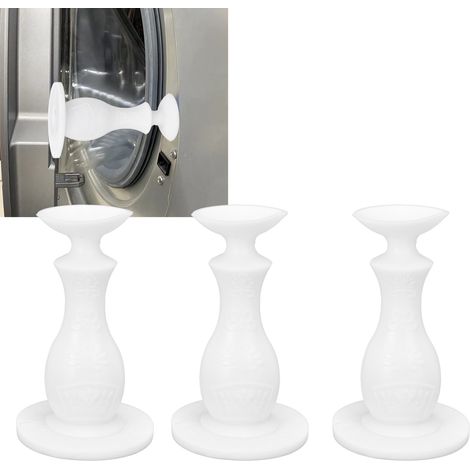 Le support de porte pour lave-linge assure une bonne aération et prévient les mauvaises odeurs. Il sert également de support pour téléphone portable et de fixation anti-choc pour la tête de lit. Coule (1/5)