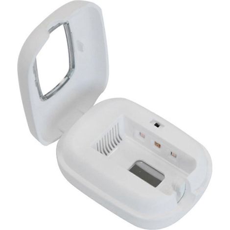 Stérilisateur de brosses à dents portable à lumière ultraviolette UVC, rechargeable par USB. (1/5)