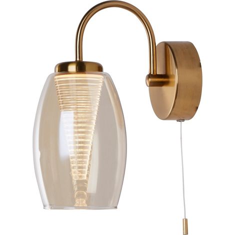 Searchlight Cyclone Applique Murale Bronze, Verre à Champagne (1/3)