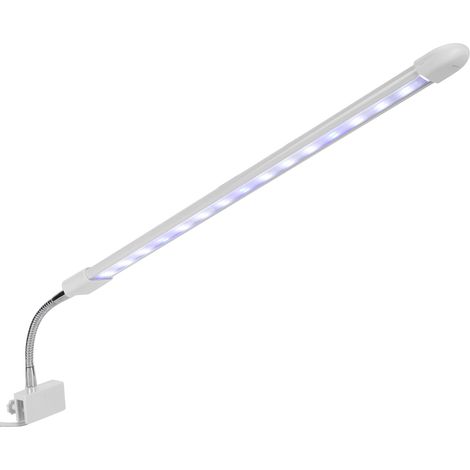 Lampe à pince pour aquarium avec lumière blanche et bleue, 50 Hz (1/5)