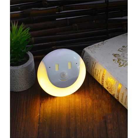 Lampe Murale à Détecteur de Mouvement - Lampe LED Rechargeable avec Rotation 360° - Éclairage de Sécurité pour Couloir et Salle de Bain - 1 Pièce (1/3)