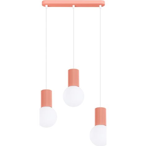 Sollux Halo Suspension Bar couleur pêche, 3 x G9 (1/5)
