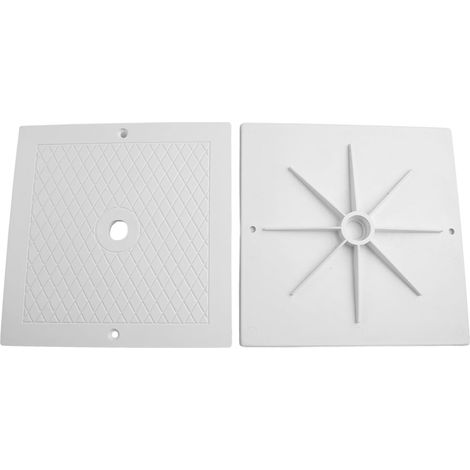 Copertura per skimmer Accessori per piscina Coperture per skimmer quadrate da 10 pollici da 10 pollici per Hayward SPX1082E, SP082, 1083, 1084, 1085 e SP1086 (CONFEZIONE DA 2) (1/5)