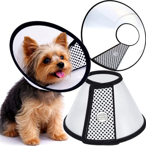Collare protettivo post-operatorio per cani e gatti XXXS 13-19 cm Bubu Pets